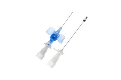 Safety IV Cannula With Injection Port and With Wings